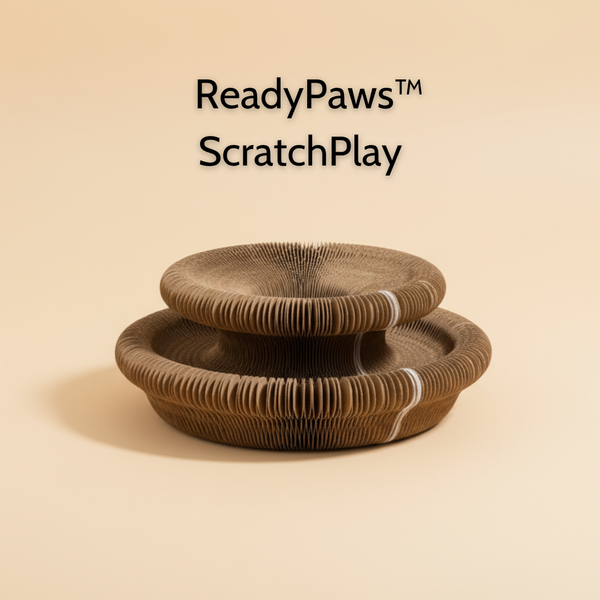 ReadyPaws™ ScratchPlay – Interactive Cat Scratcher